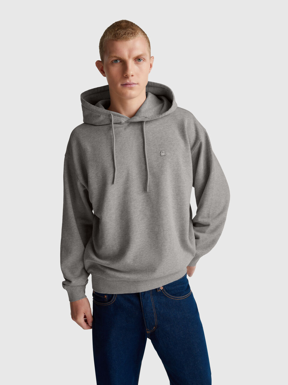 SWEATER W/HOOD Men image number null