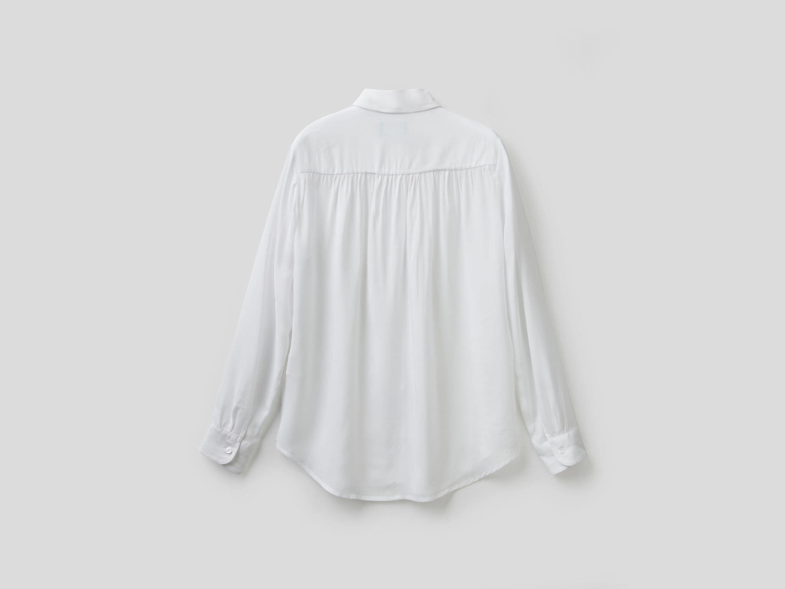 flowy white shirt