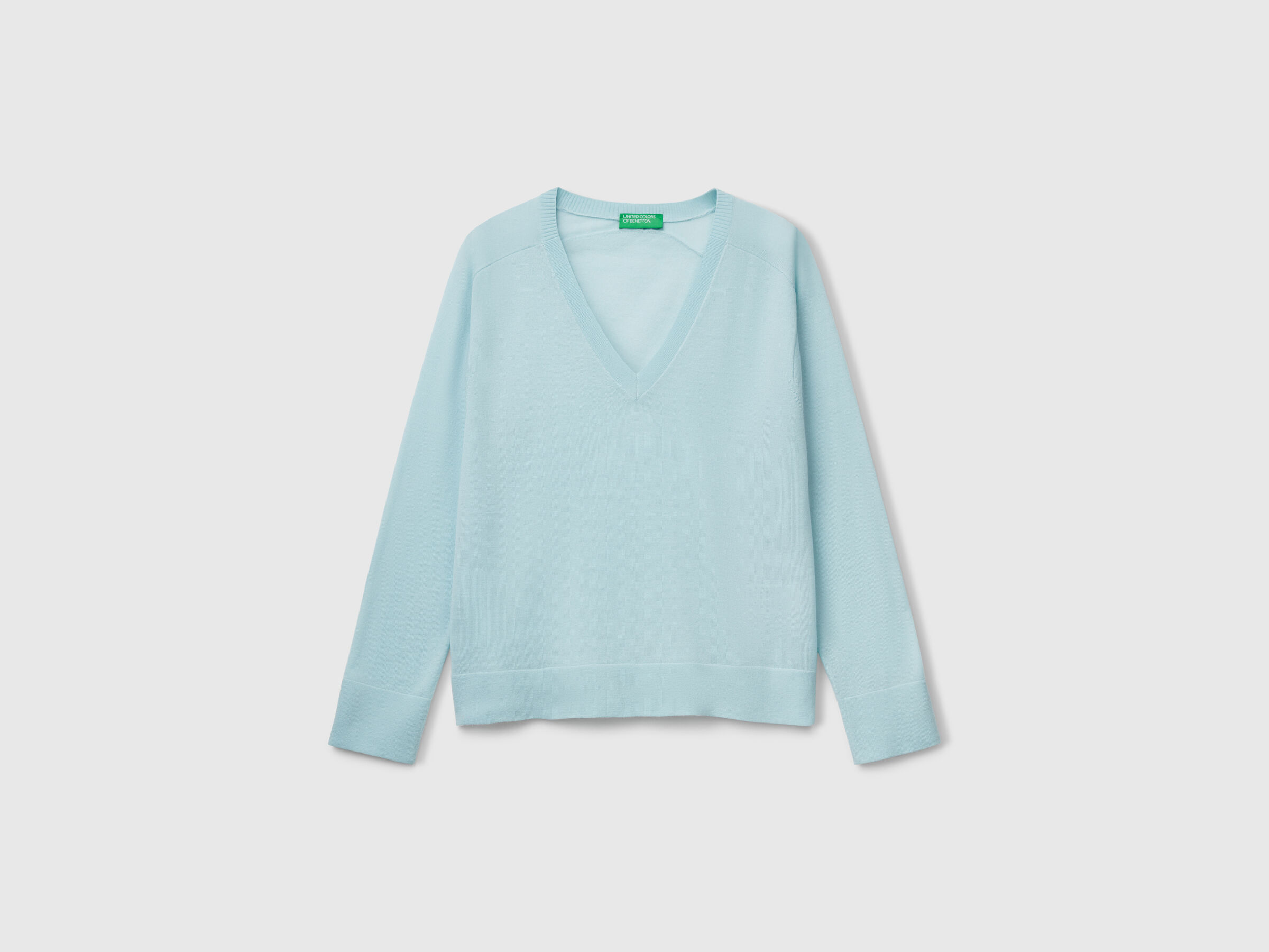 V NECK SWEATER L/S Women image number 3