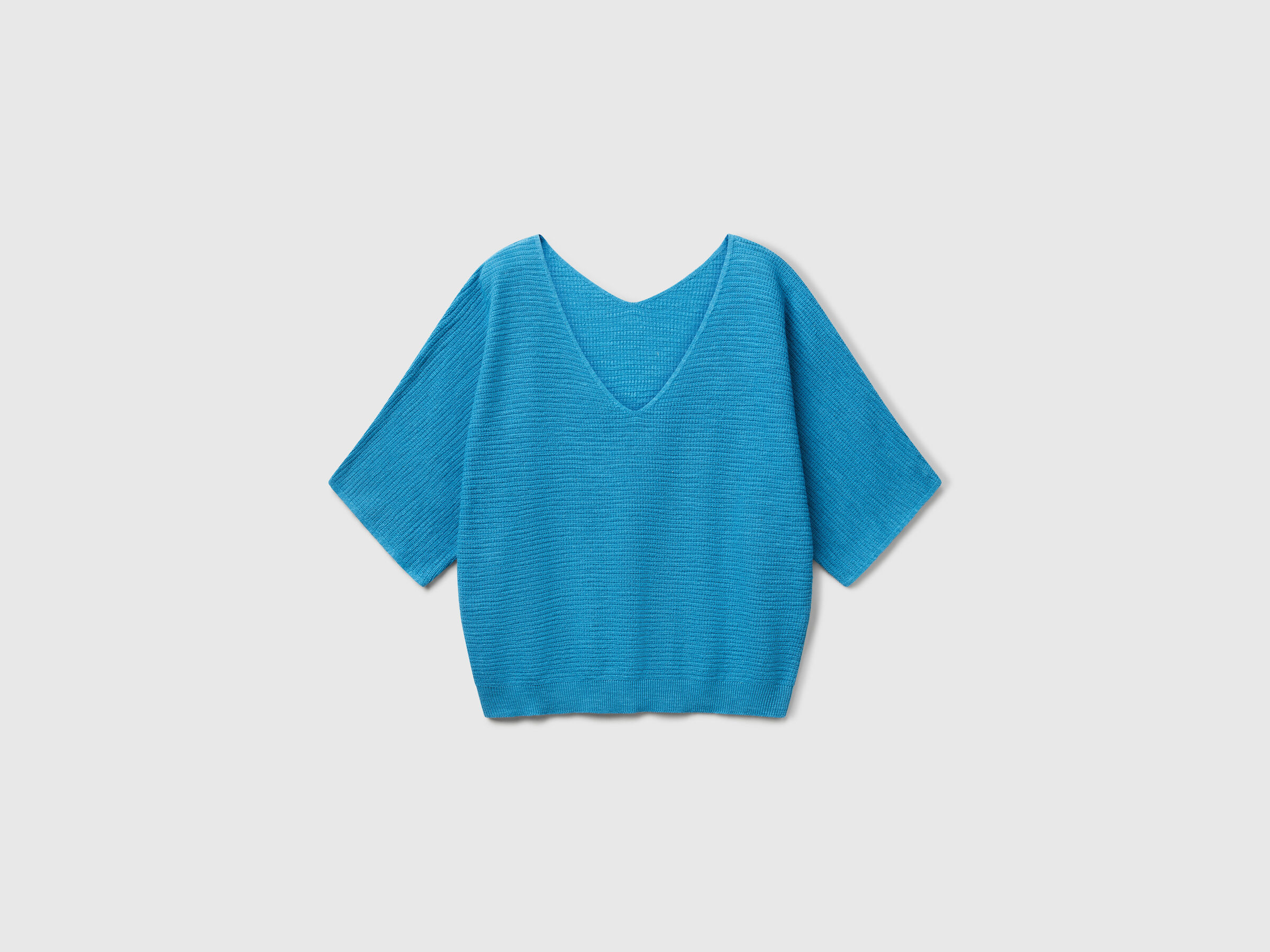 V NECK SWEATER H/S Women image number 4