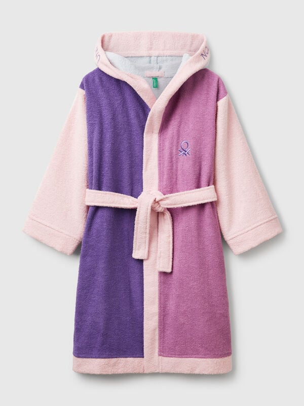 Color block bathrobe Junior Boy