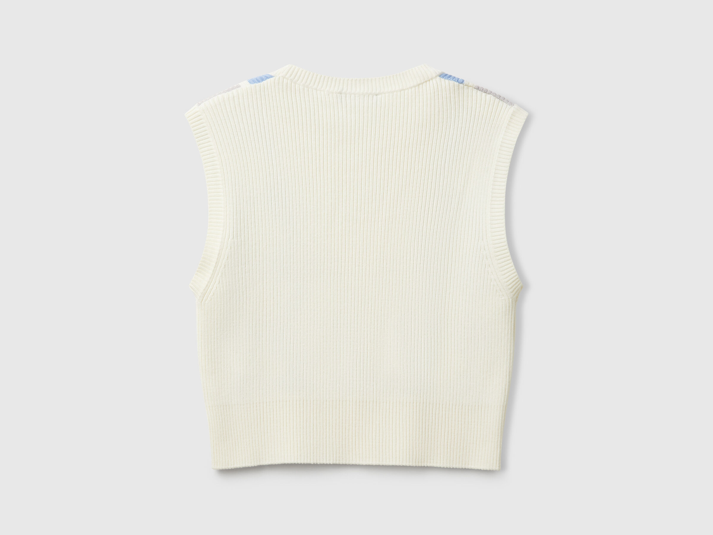 SLEEVELESS SWEATER Women image number 4