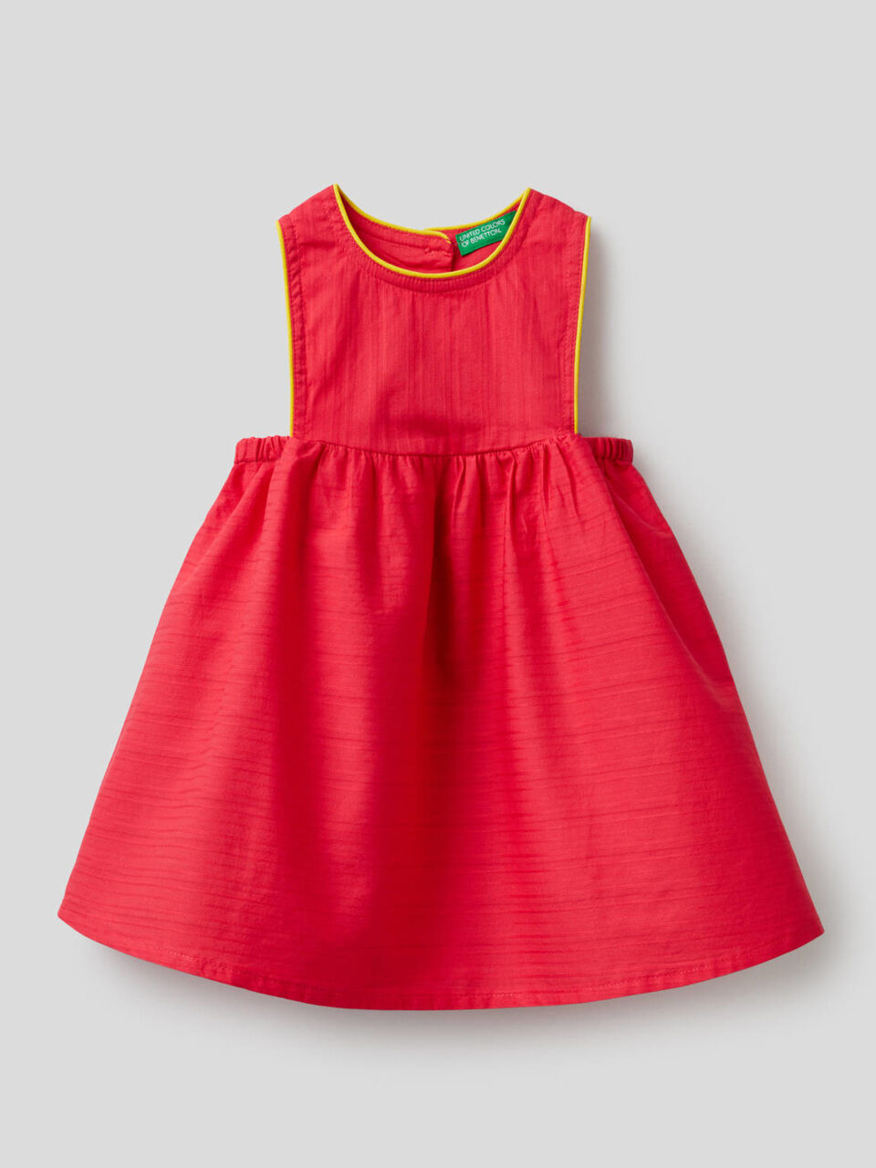 Cotton dress with wide skirt image number 1