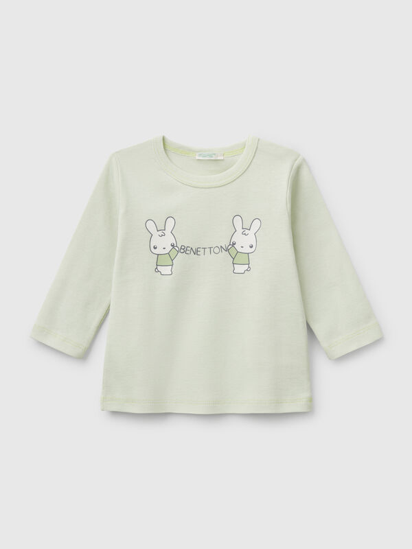 Long sleeve cotton t-shirt New Born (0-18 months)