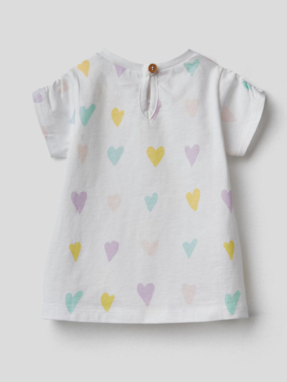 Printed t-shirt in 100% organic cotton image number 2