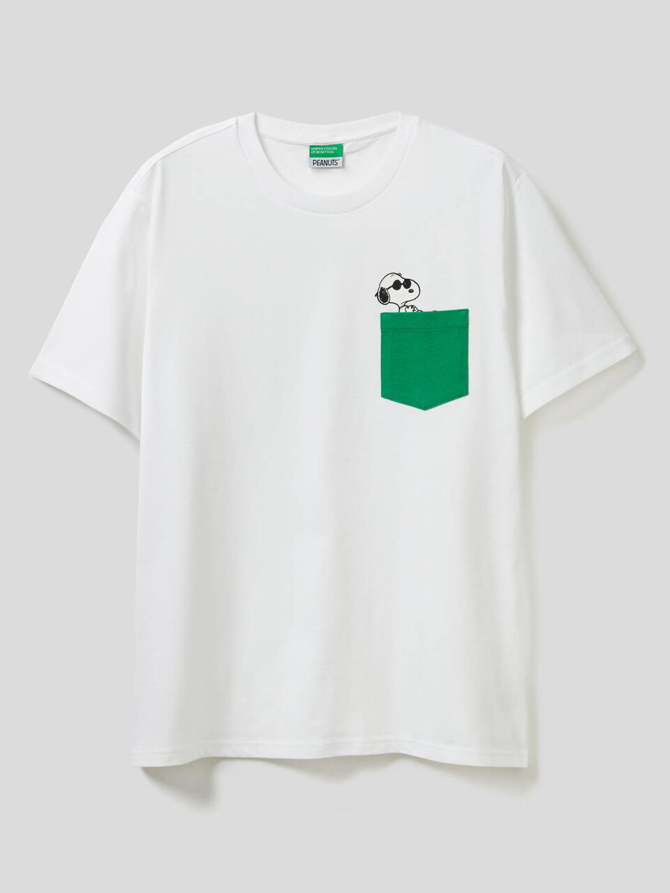 100% organic cotton Snoopy t-shirt image number 1