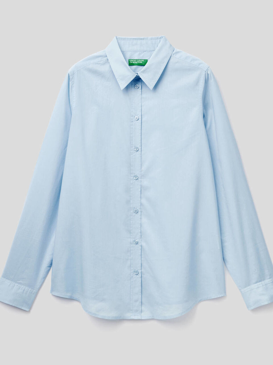 Shirt in lightweight cotton image number 1