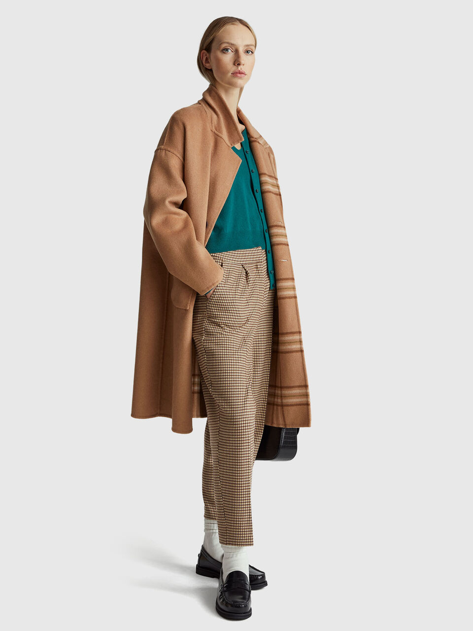 V NECK SWEATER L/S Women image number null