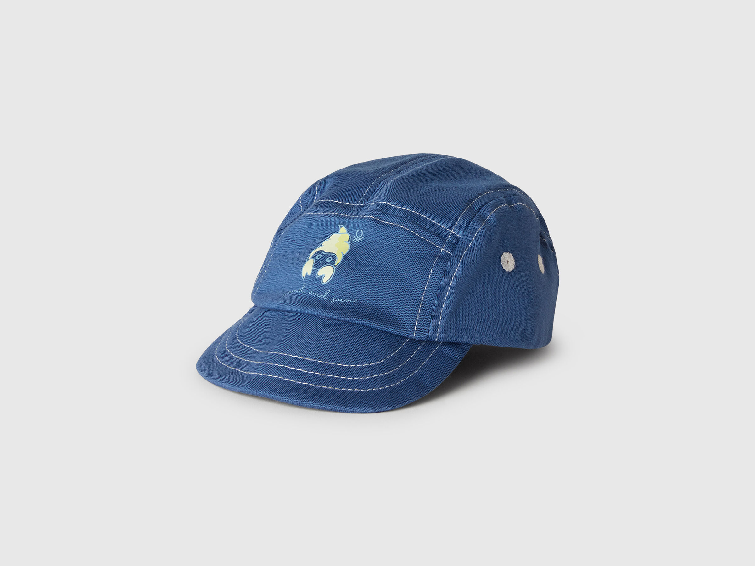 CAP WITH VISOR New Born (0-18 months) image number 0