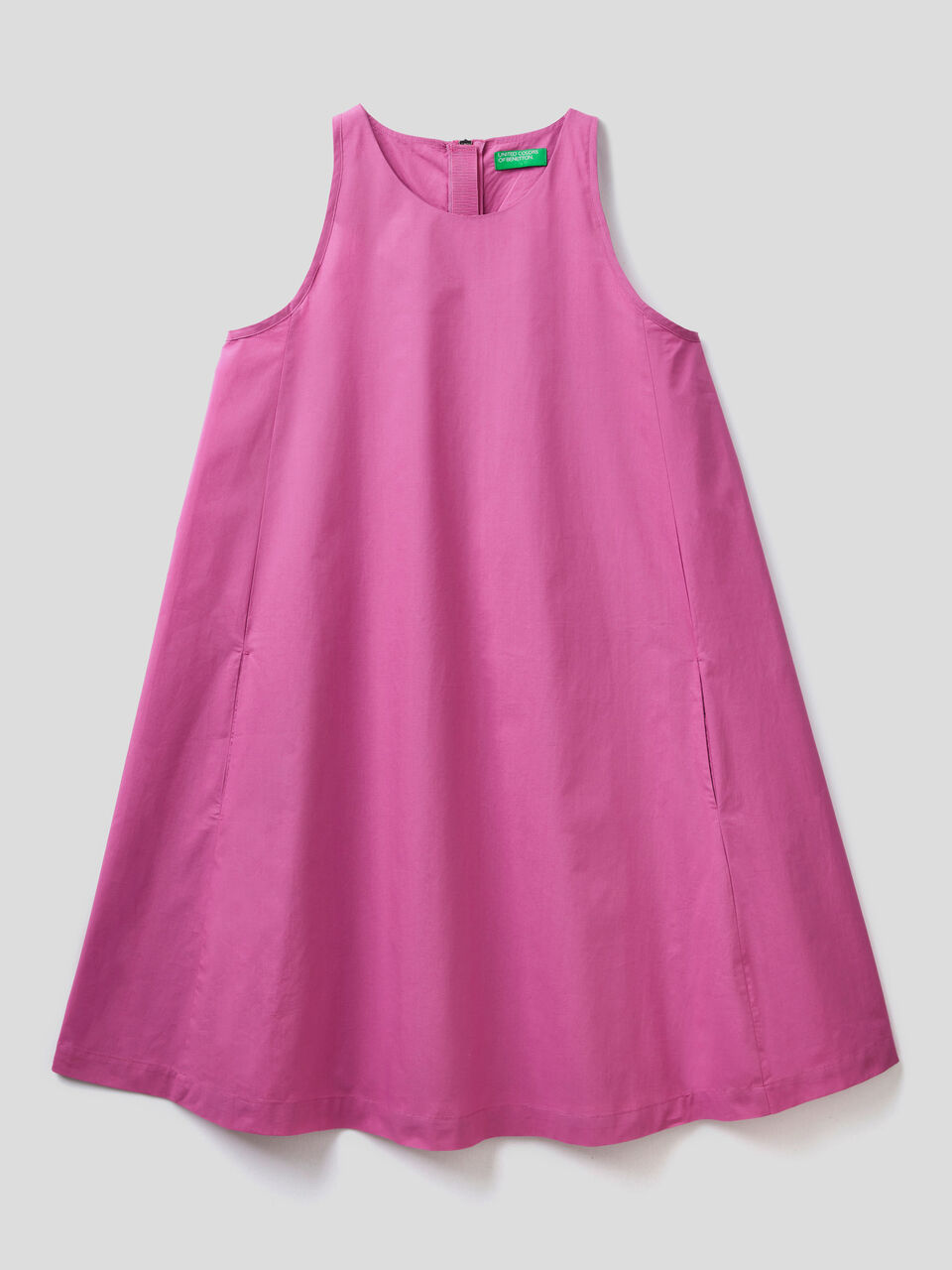Sleeveless A-line dress image number 1
