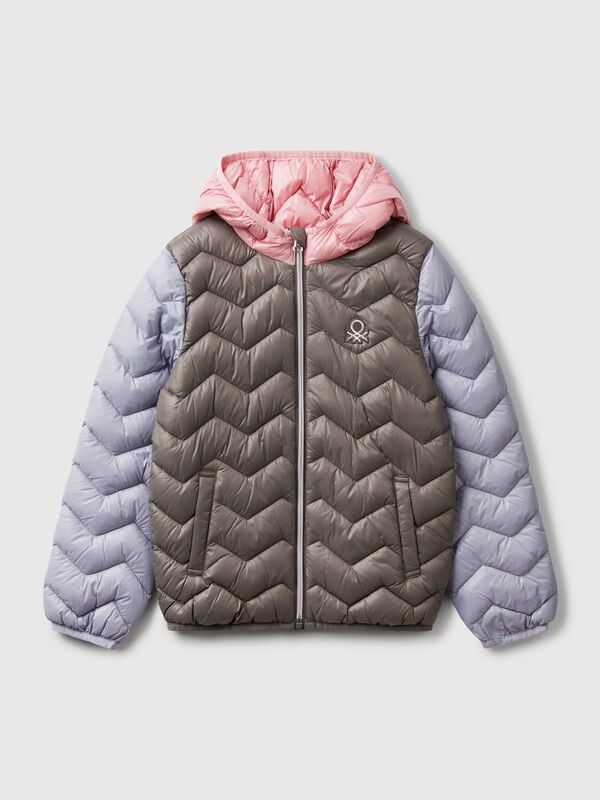 Padded jacket with hood Junior Girl