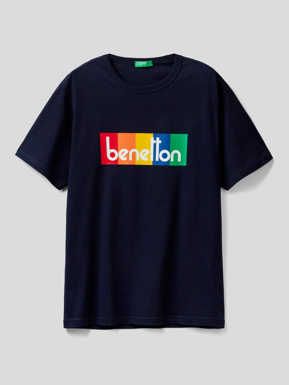 T-shirt with logo print image number 1