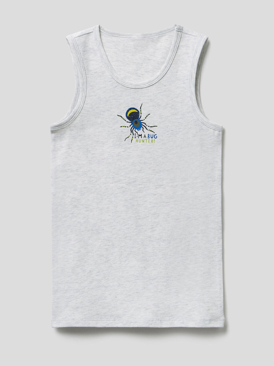 Underwear tank top with print image number 1