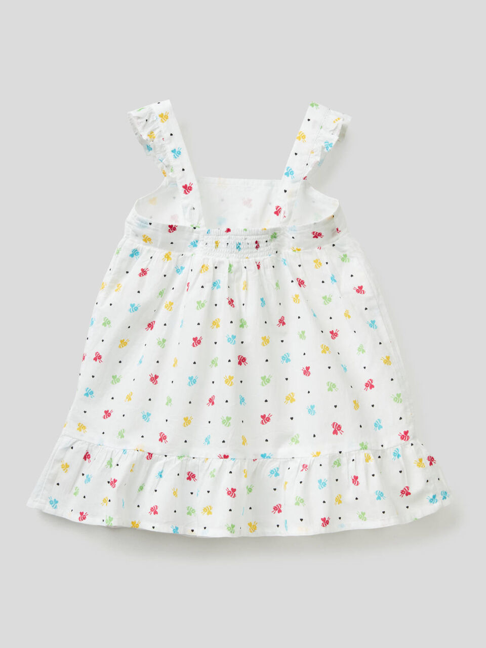Printed dress in 100% cotton image number 2