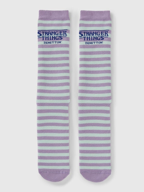 Stranger Things striped socks
