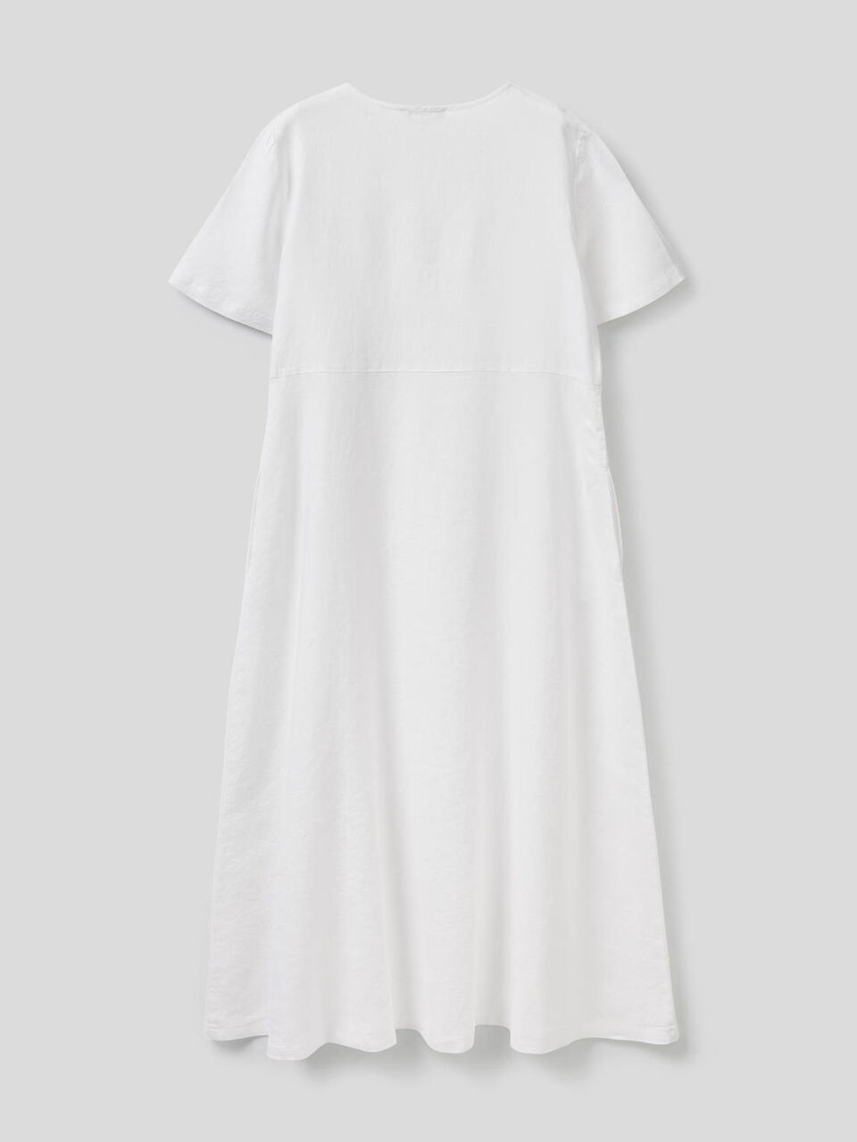 Long 100% linen dress image number 2