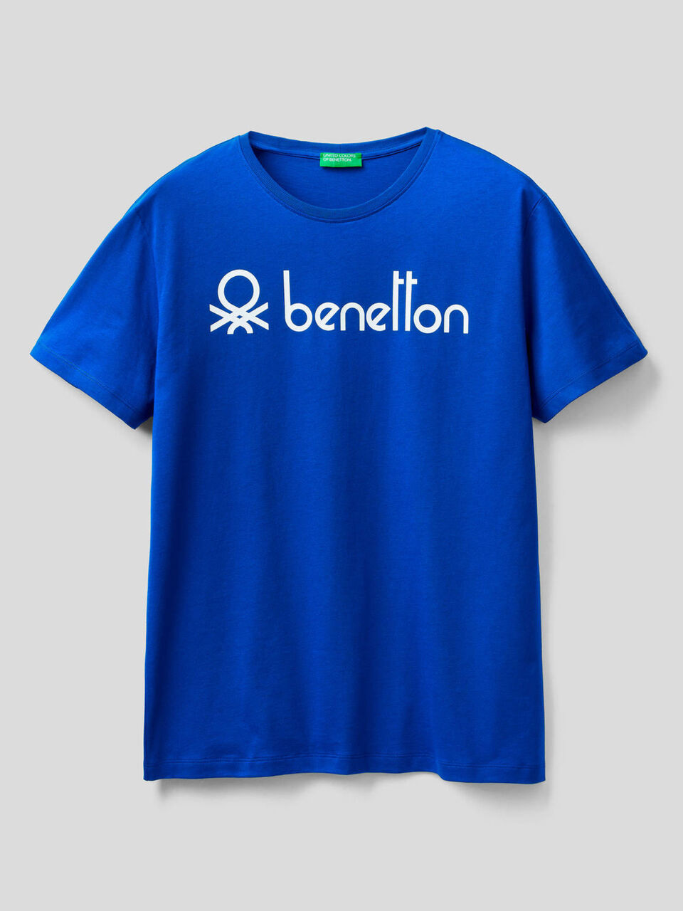 Short sleeve t-shirt with logo print image number 1