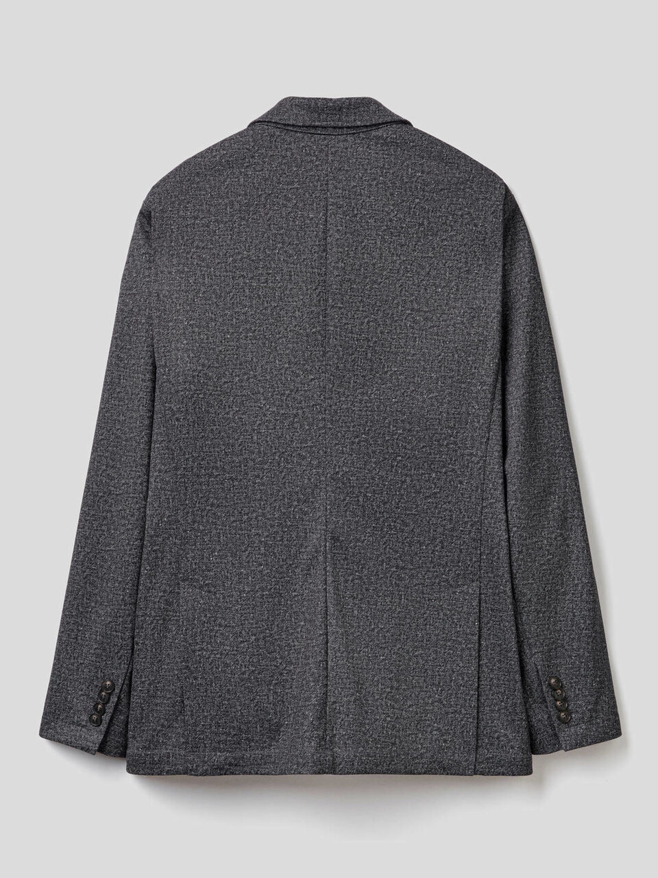 Slim fit mélange effect blazer image number 2