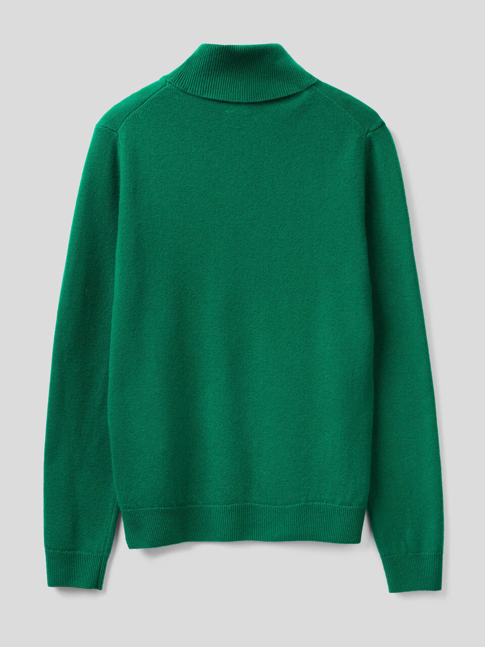 Turtleneck sweater in pure virgin wool image number 2