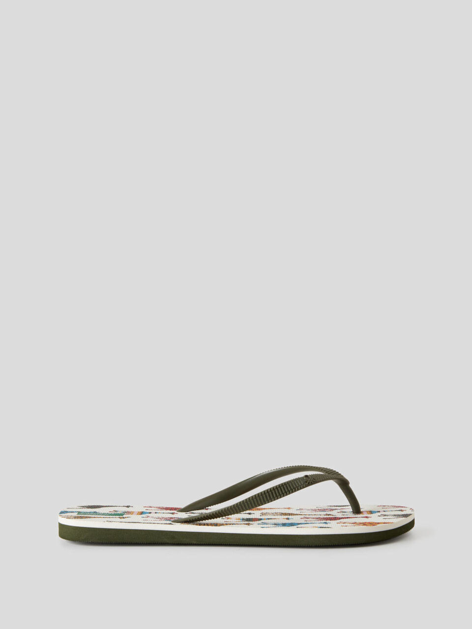 Pattern print flip-flops image number 1