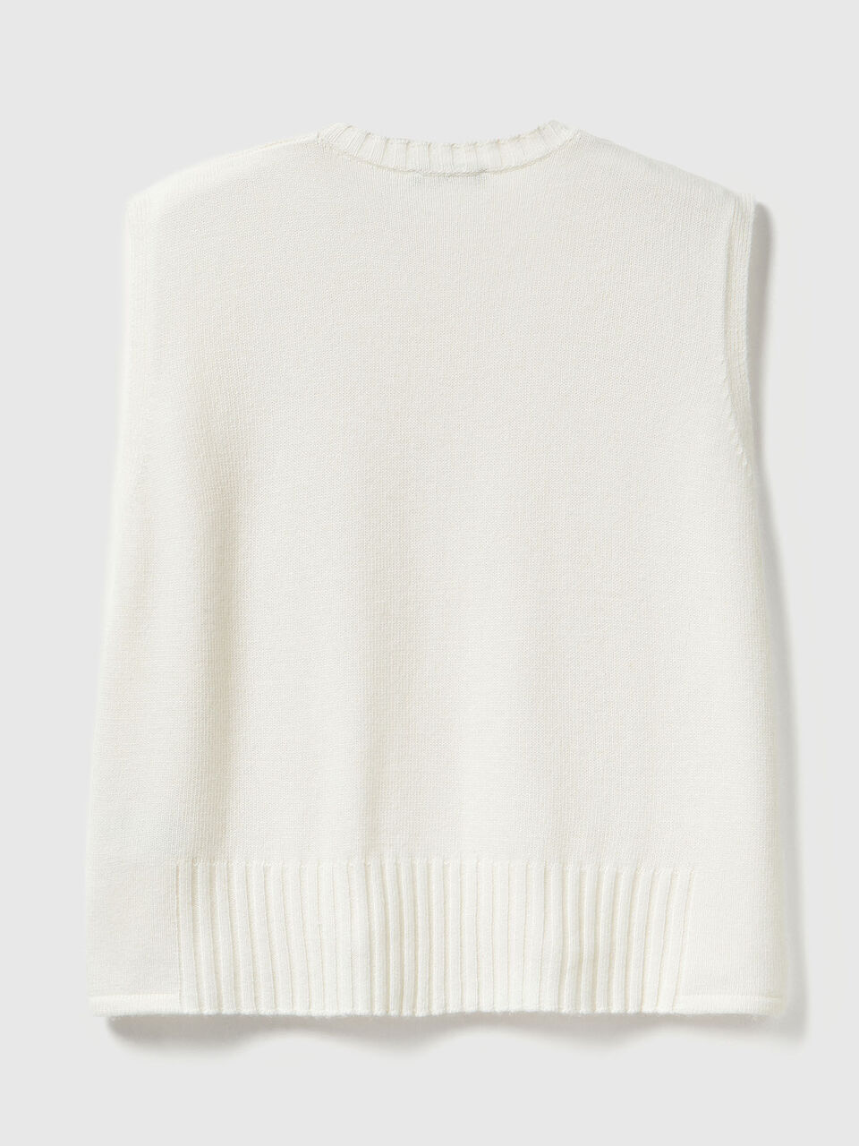 SLEEVELESS SWEATER Women image number 2
