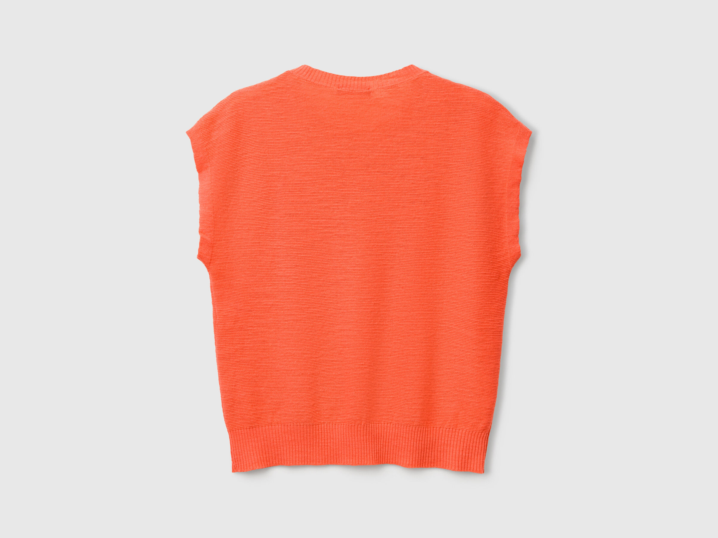 SLEEVELESS SWEATER Women image number 4