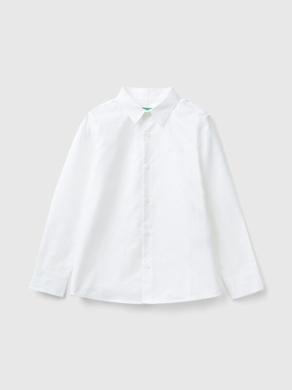 Classic shirt in pure cotton Junior Boy