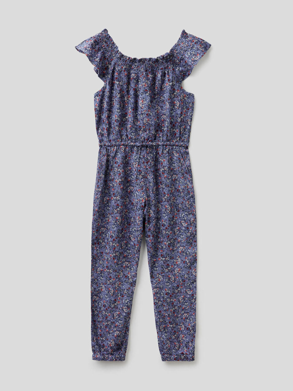 Jumpsuit with floral print image number 1
