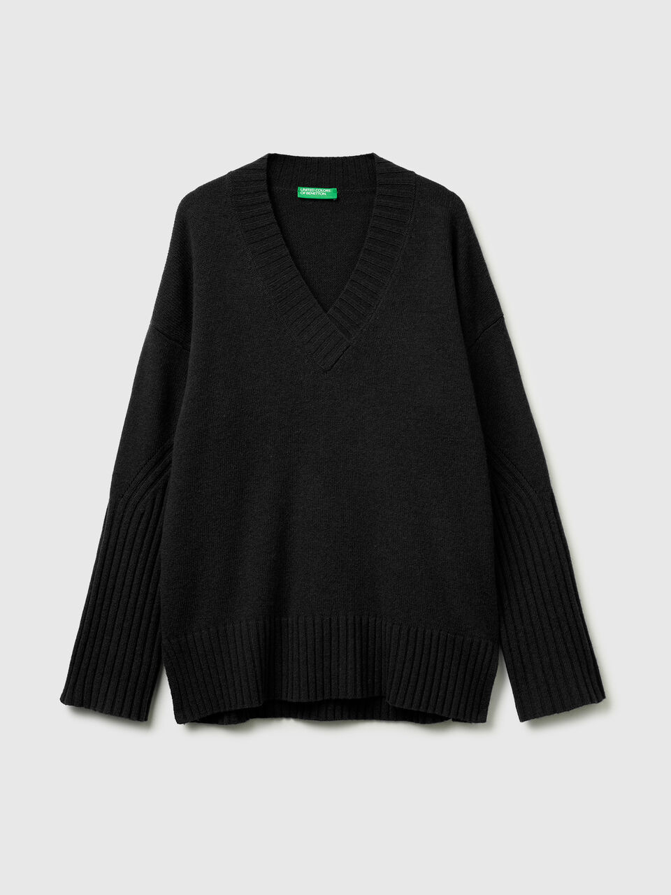 V NECK SWEATER L/S Women image number 1