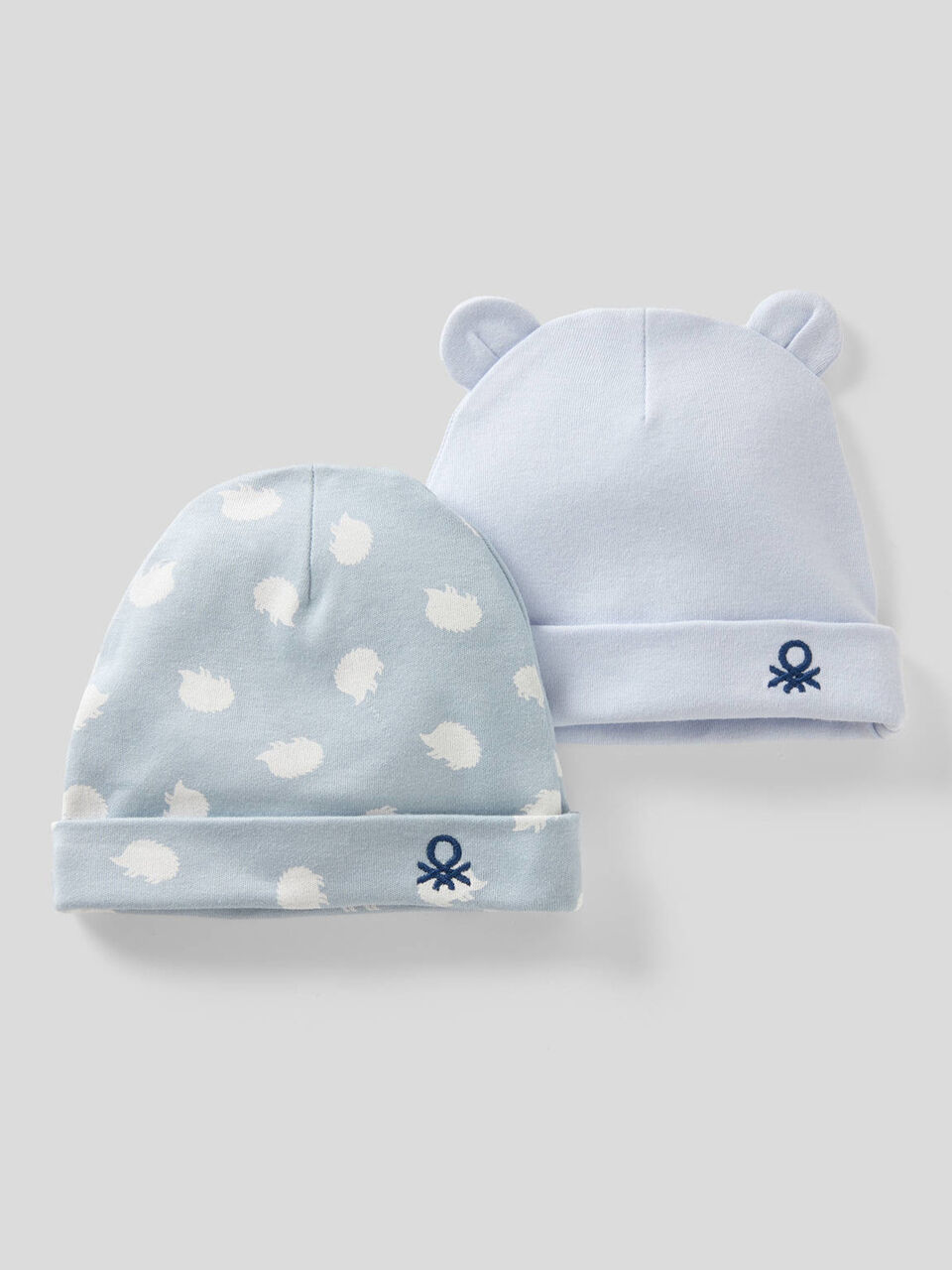 Two hats in 100% organic cotton image number 1