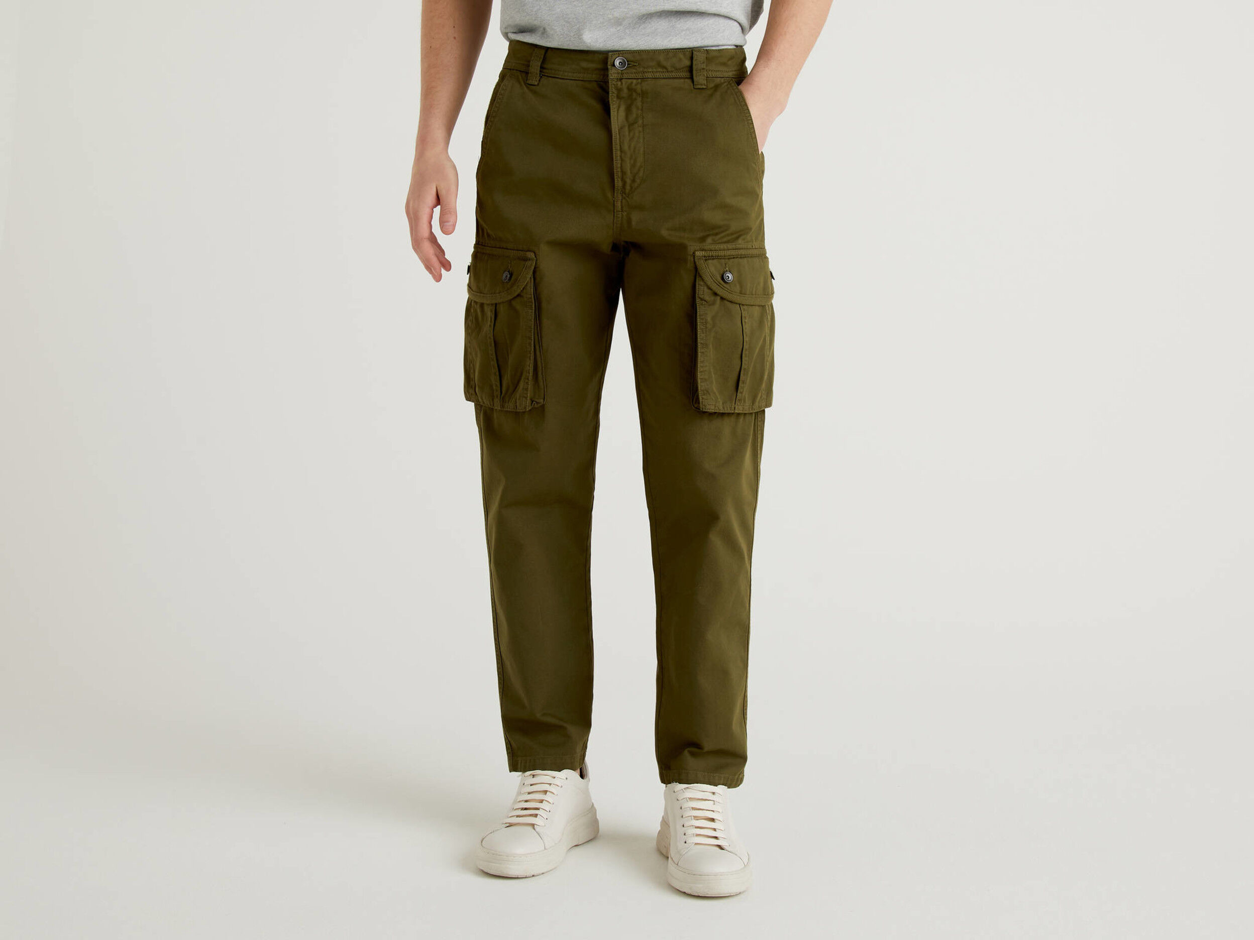 100 cotton combat trousers