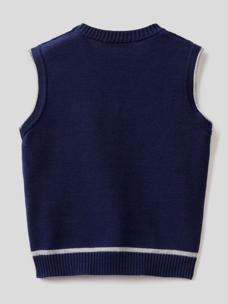 Vest in pure tricot cotton image number 2