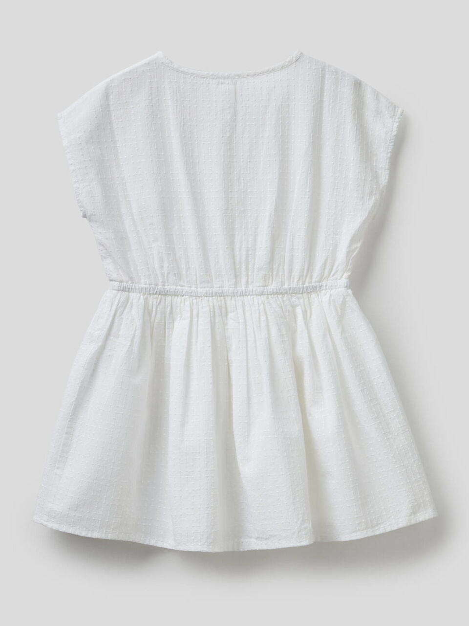 Embroidered dress in pure cotton image number 2