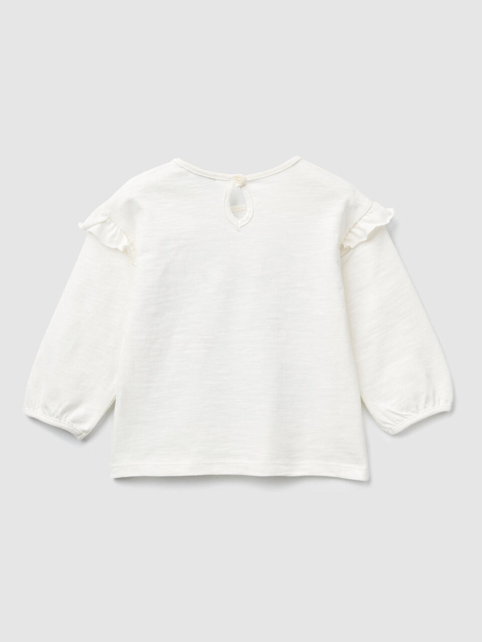 T-shirt with print and embroidery image number 2