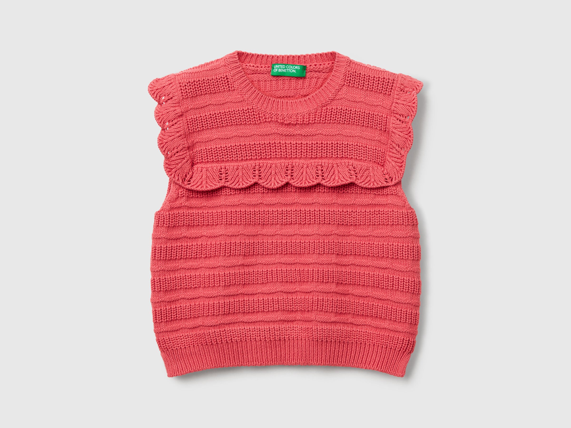 SLEEVELESS SWEATER Junior Girl image number 0