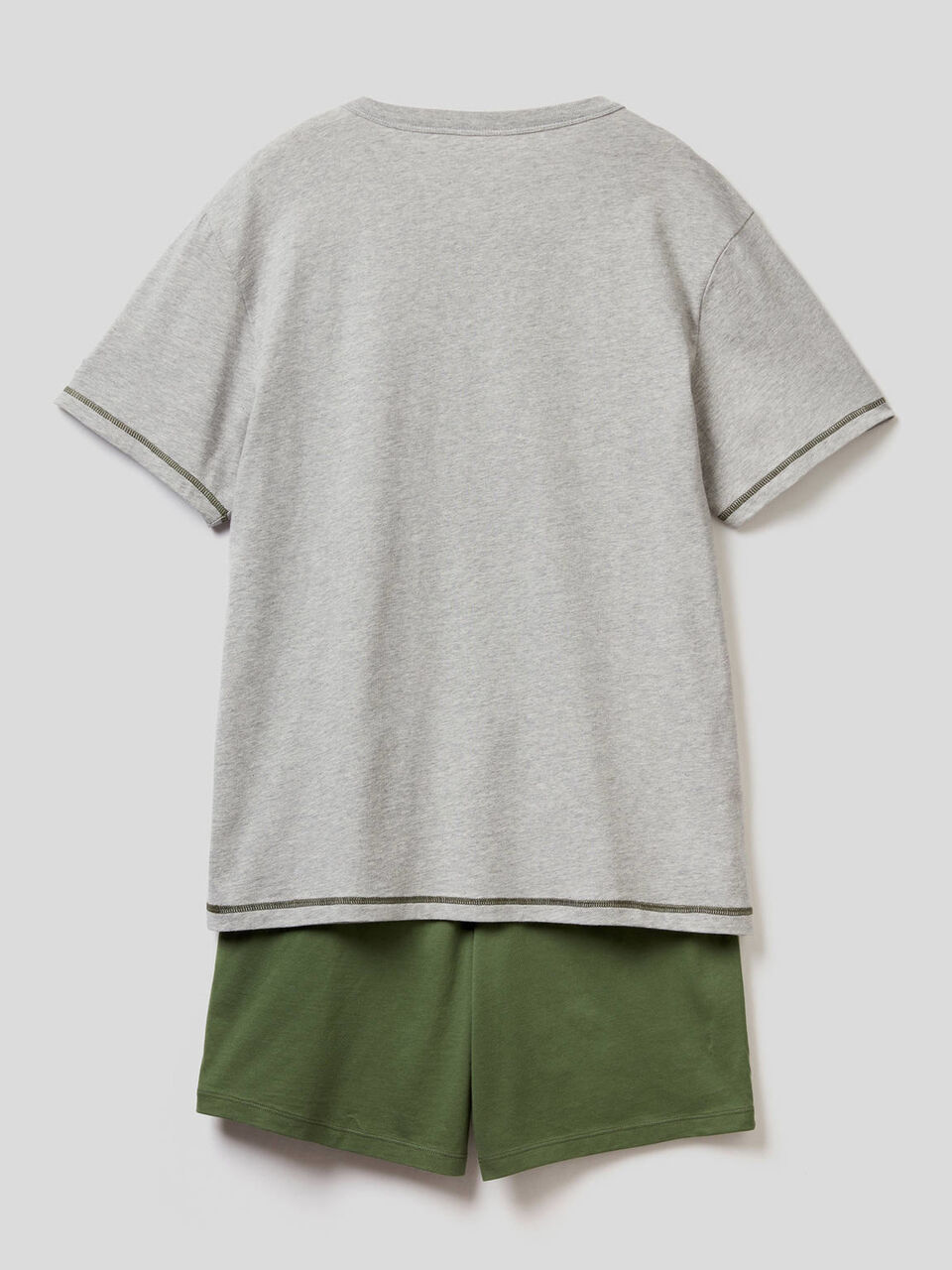 Short pyjamas in organic cotton image number 2