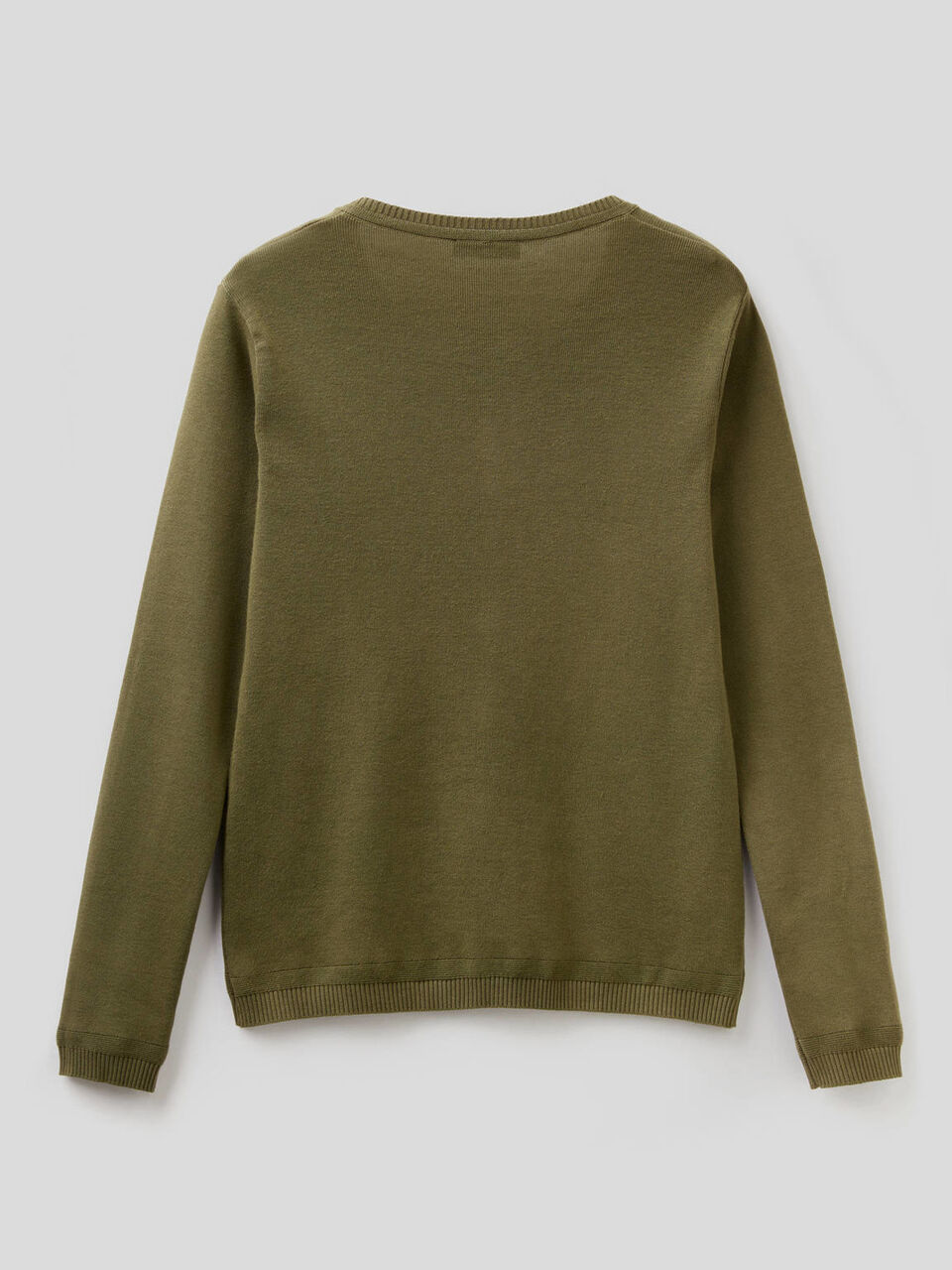 Pure cotton crew neck cardigan image number 2