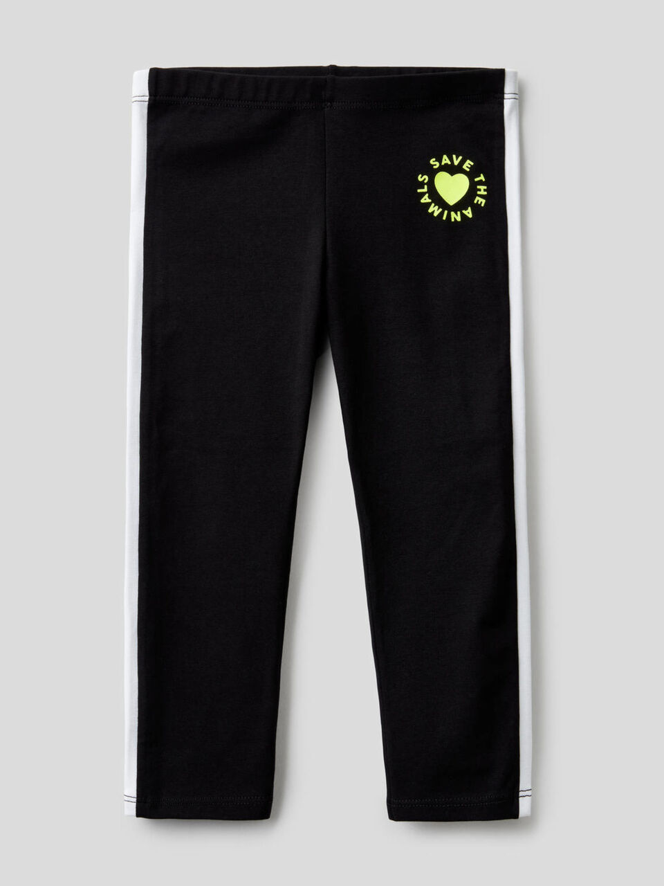 Leggings with clashing band image number 1