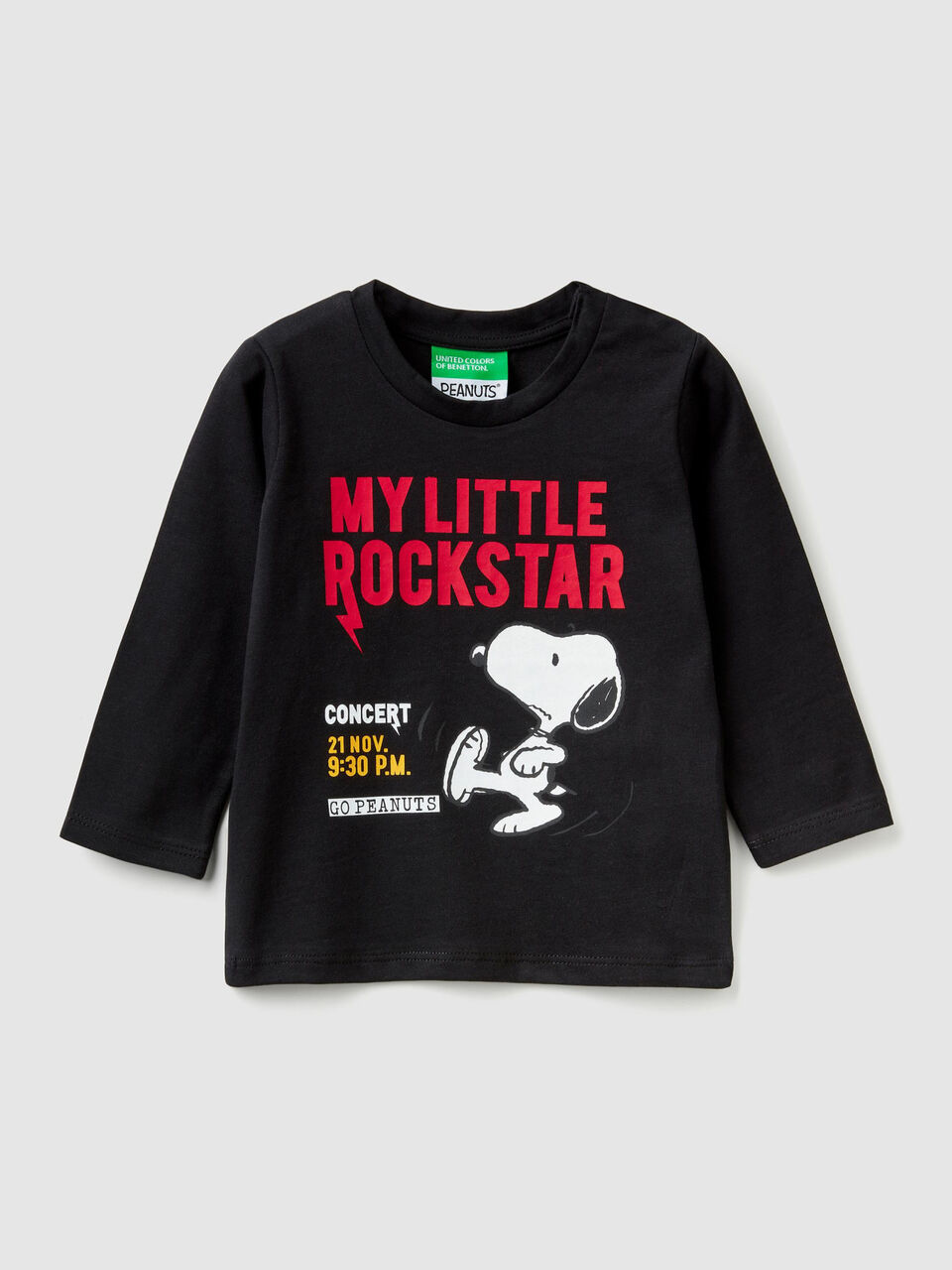 T-shirt with "Peanuts" print image number 1