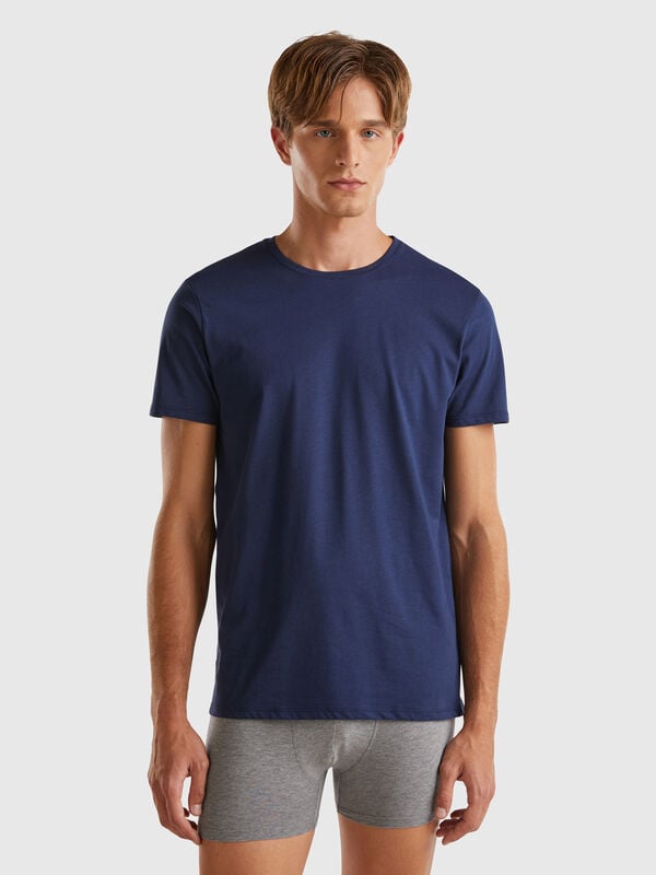 Long fiber cotton t-shirt Men