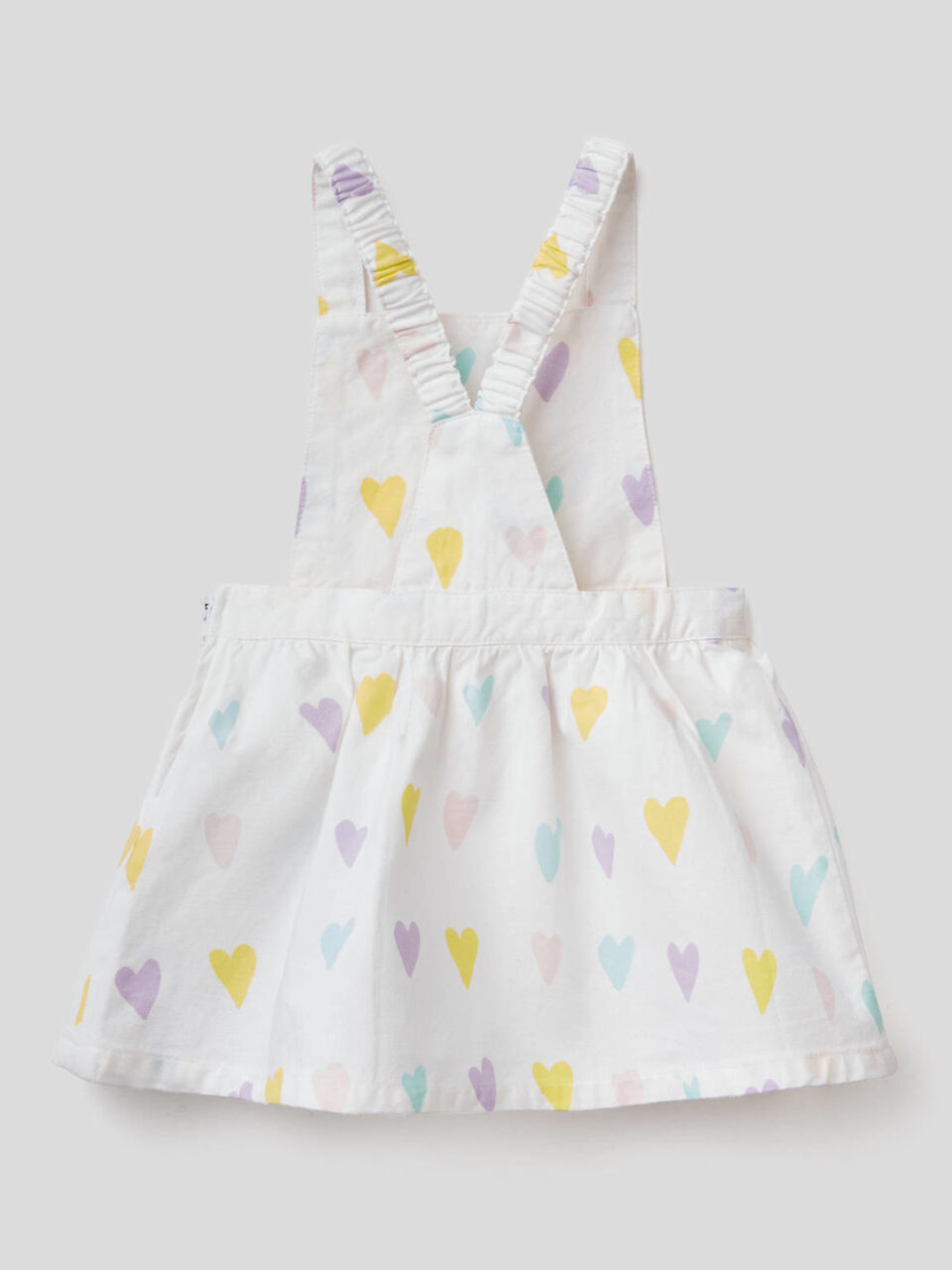 Overall skirt in pure cotton image number 2