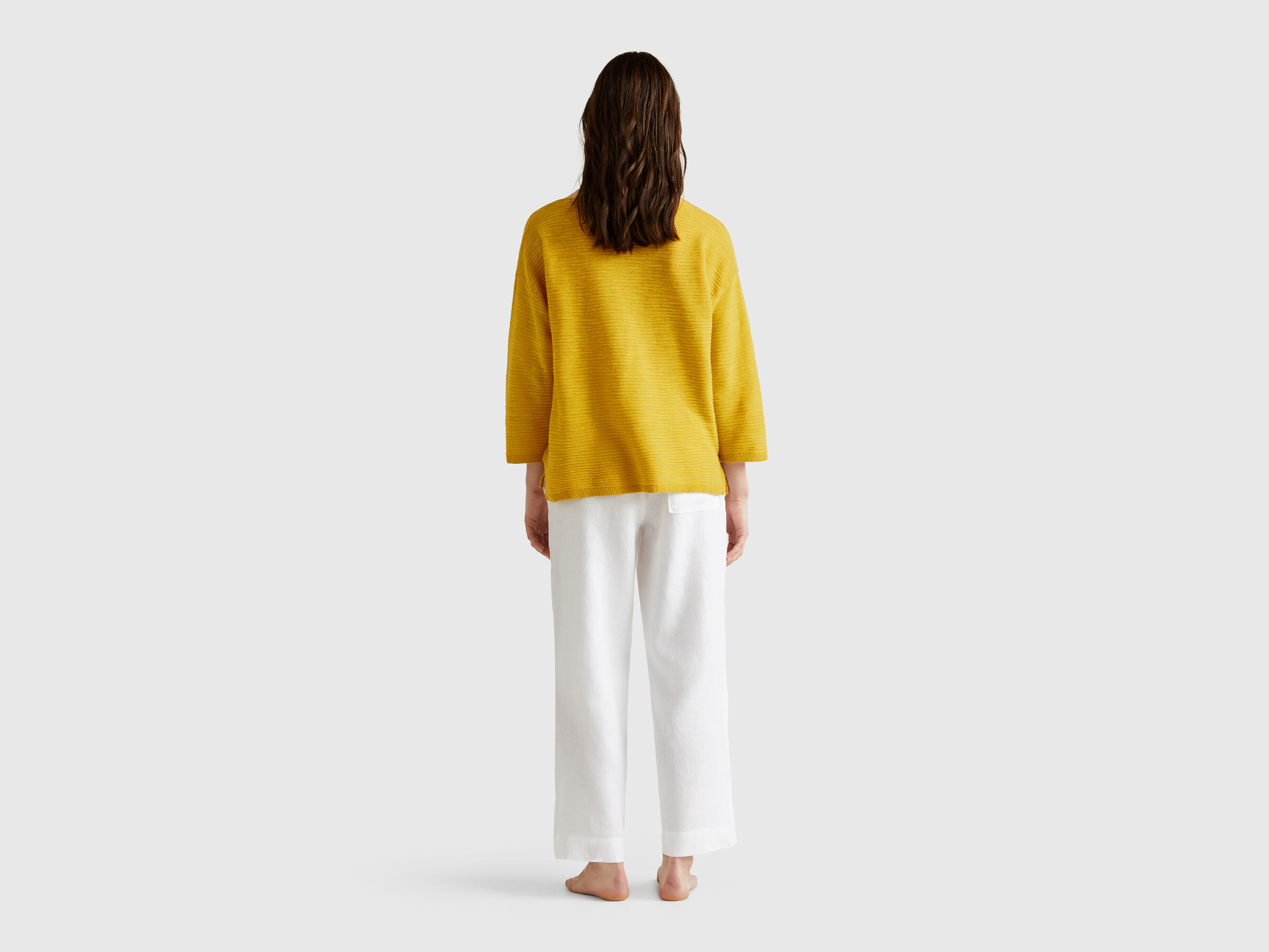 BOAT-NECK SWEAT.L/S Women image number 1