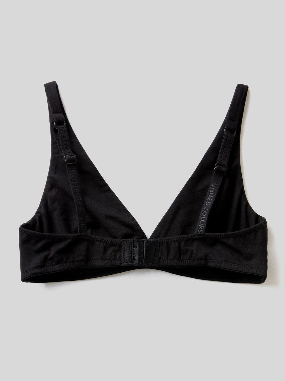 Sail-shaped bra in stretch organic cotton image number 2