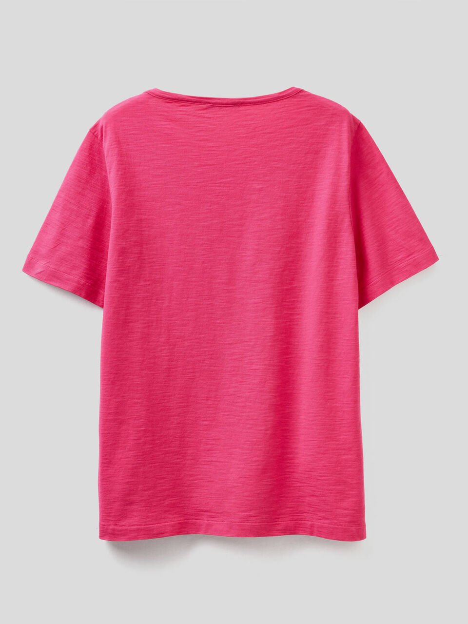Solid color t-shirt with pocket image number 2