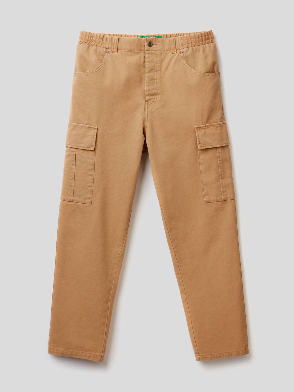 Cargo trousers in 100% cotton image number 1