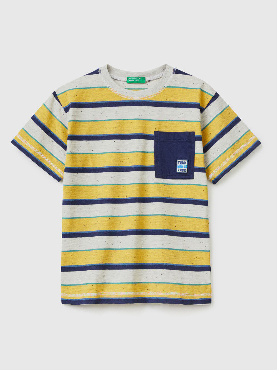 Striped t-shirt with pocket