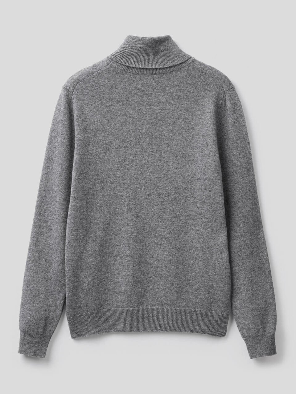 Turtleneck sweater in pure virgin wool image number 2
