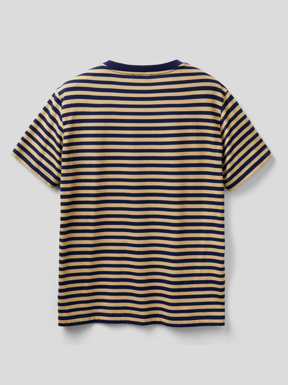 Striped t-shirt in 100% organic cotton image number 2