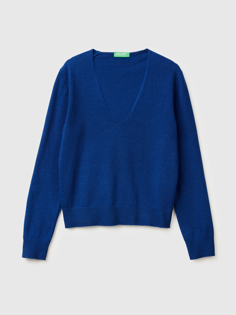 V NECK SWEATER L/S Women image number 1