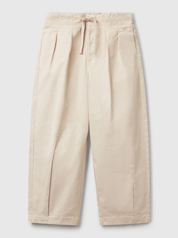Trousers with pleats Junior Girl